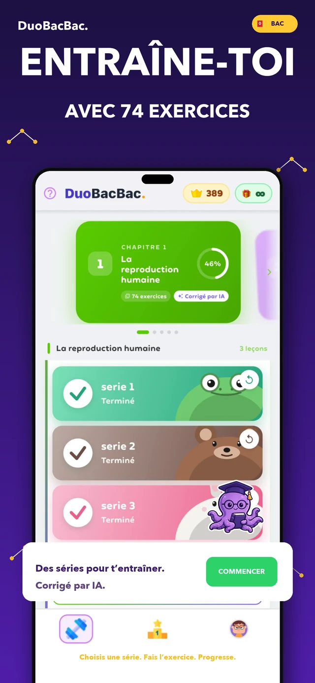 Campagne DuoBacBac montrant une séance de pratique interactive